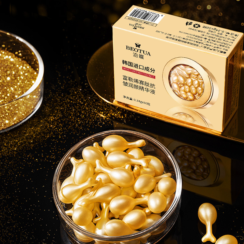 Luxury Natural Skincare - 0,34g*50 capsules Fullerene Oligopeptide Luxe Hydraterende