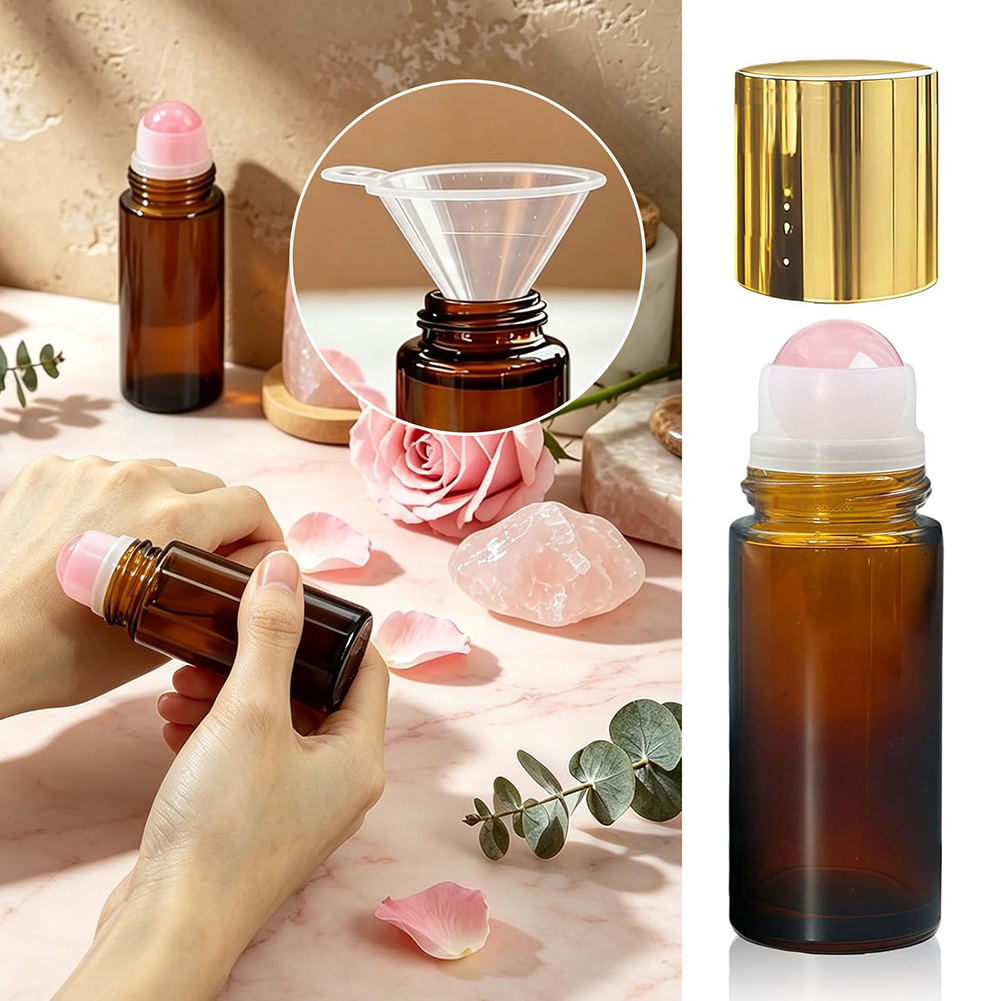 Glazen verpakkingen met UV-bes - Luxury Skincare Serum recensie en prijs
